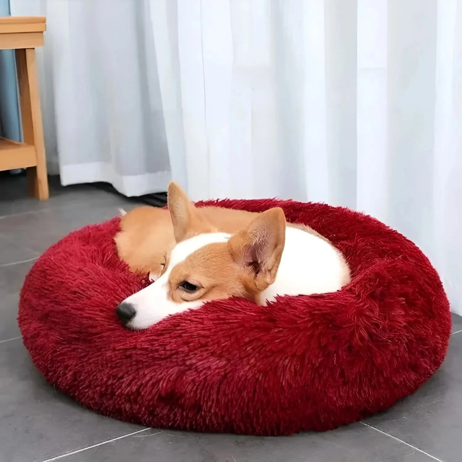 Anxiety Relief Pet Bed Dogs and Cats Soft Plush Design - Image 6