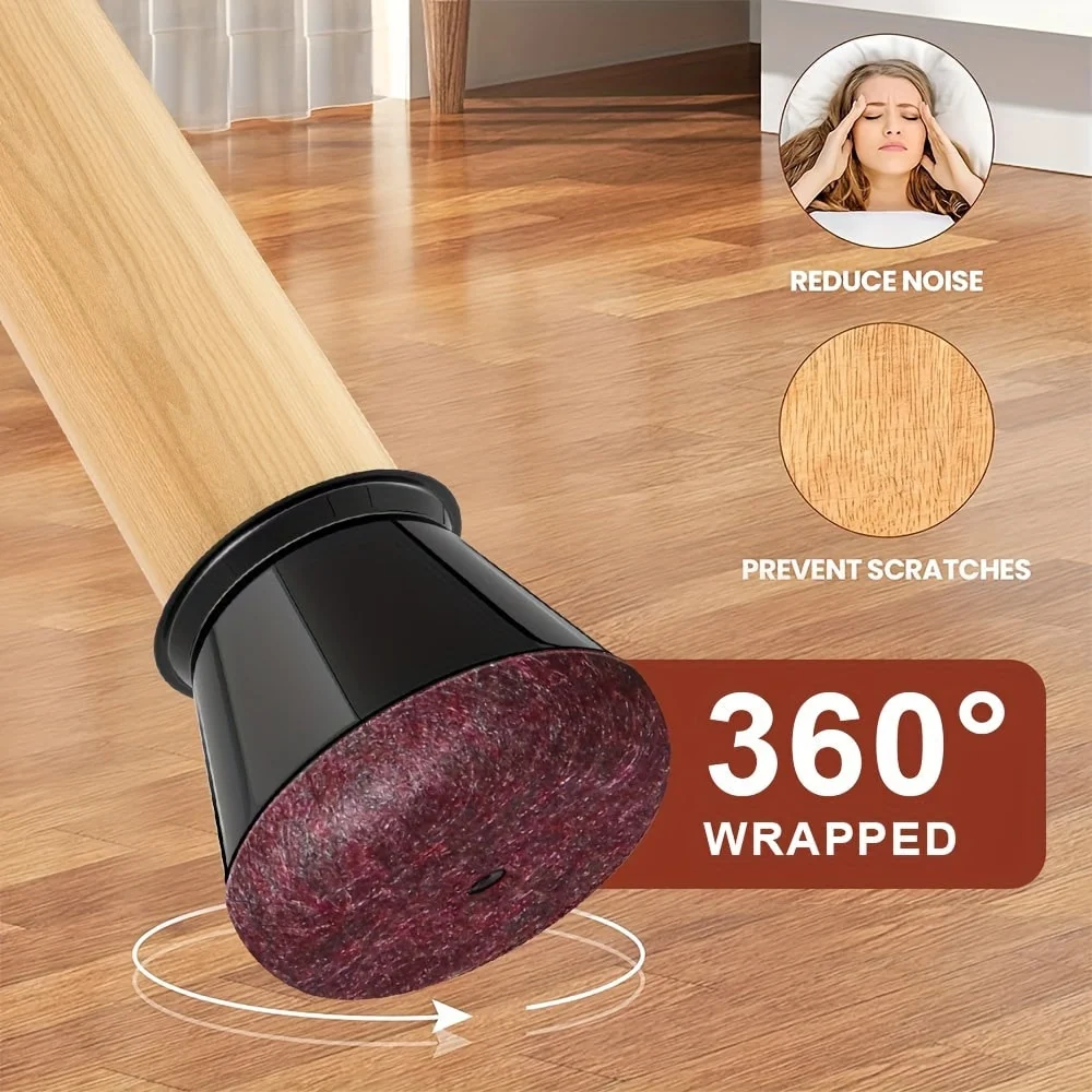 Chair Leg Floor Protectors Silicone Anti-Scratch Furniture Caps - Image 3