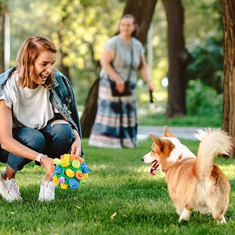 Interactive Dog Snuffle Toy Mental Stimulation and Playtime - Image 4